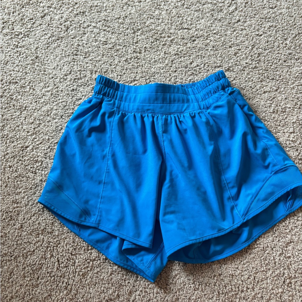 Lululemon high rise 4 in poolside hotty hots